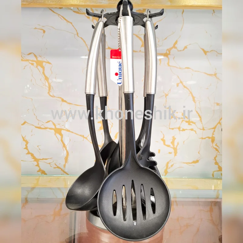 ست کفگیر و ملاقه یونیک 7پارچه کد کالا: (04050709)