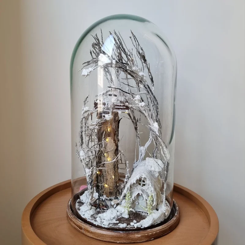 آباژور رومیزی فصلی مدل زمستان کد کالا:(04061103)