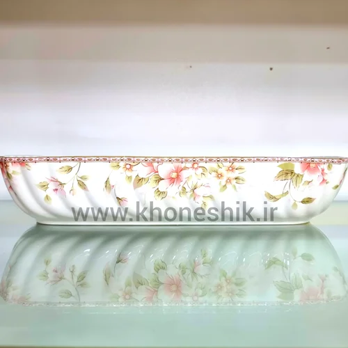 تابه مستطیل چینی طرح دار گلد کیش طرح سوییتی سایز L ( کد کالا  : 03071437 )