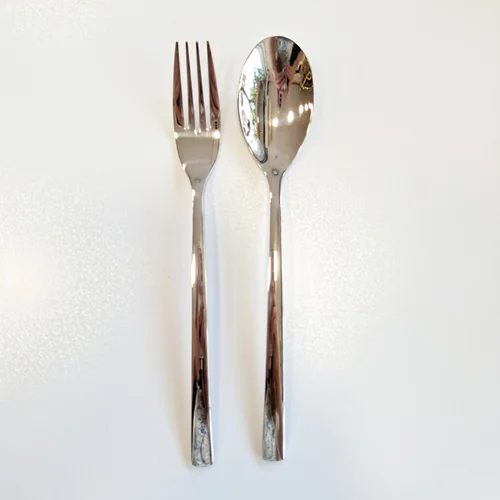 سرویس قاشق و چنگال 12 پارچه استیل لوکا (کد کالا : 04050123)