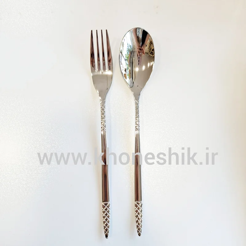 سرویس قاشق و چنگال 12 پارچه استیل لوکا (کد کالا : 04050125)