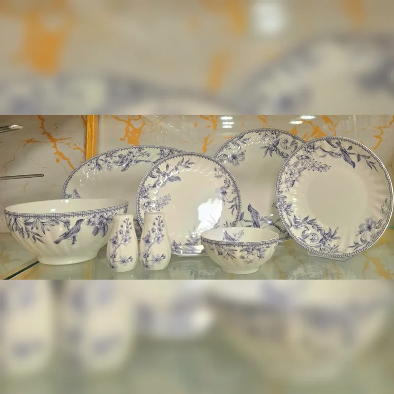 سرویس غذاخوری ۳۳ پارچه چینی گلد کیش مدل لوتوس - (کد کالا : 040330۱۰)