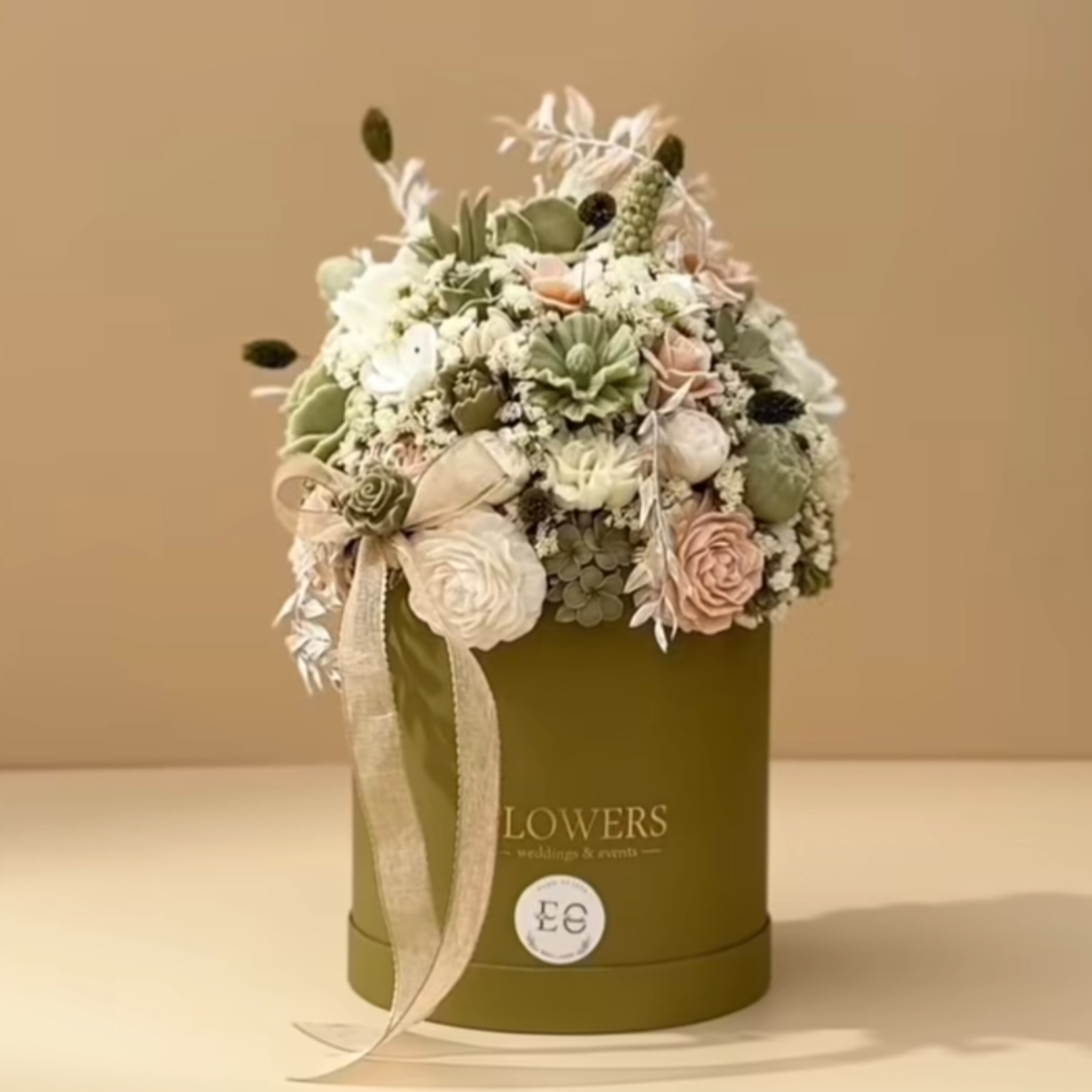 باکس گل شمع لوکس (کدکالا : 05080102)