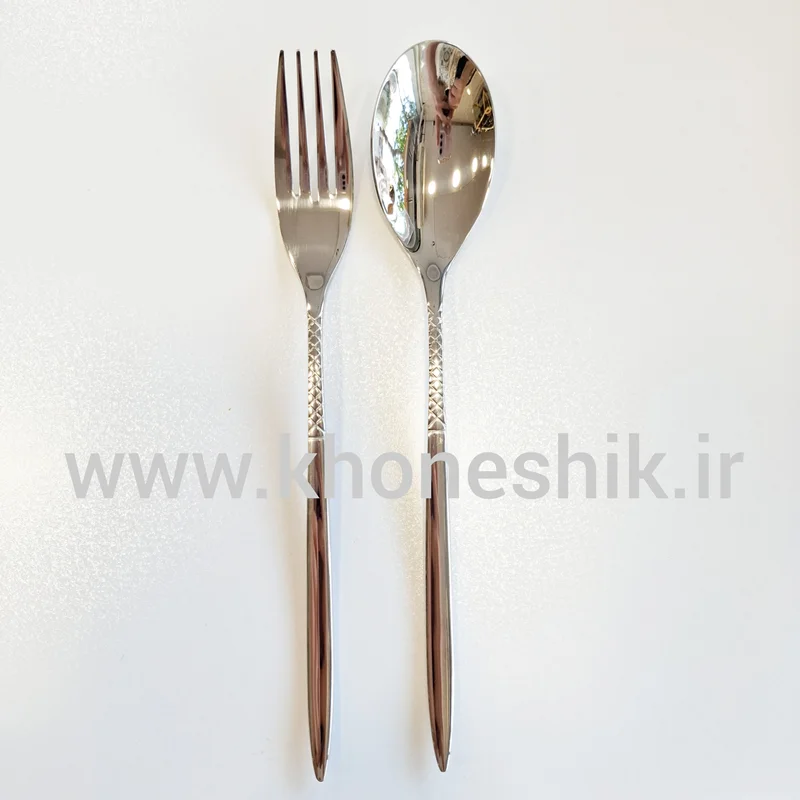 سرویس قاشق و چنگال 12 پارچه استیل لوکا (کد کالا : 04050124)