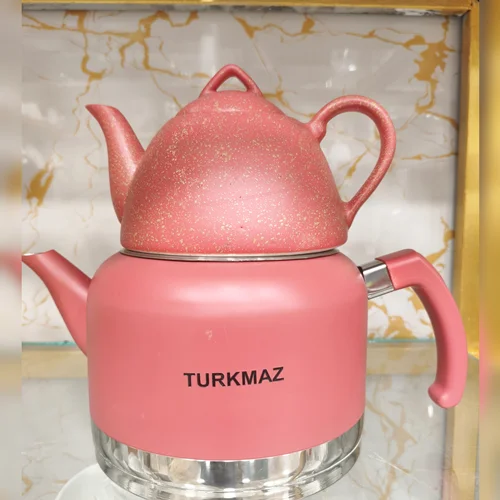 کتری قوری  کوره ای استاتیک 3 لیتری ترکماز  ( کد کالا :04050110)