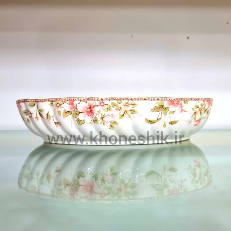 تابه بیضی چینی طرح دار گلد کیش طرح سوییتی سایز S ( کد کالا  : 03071428 )