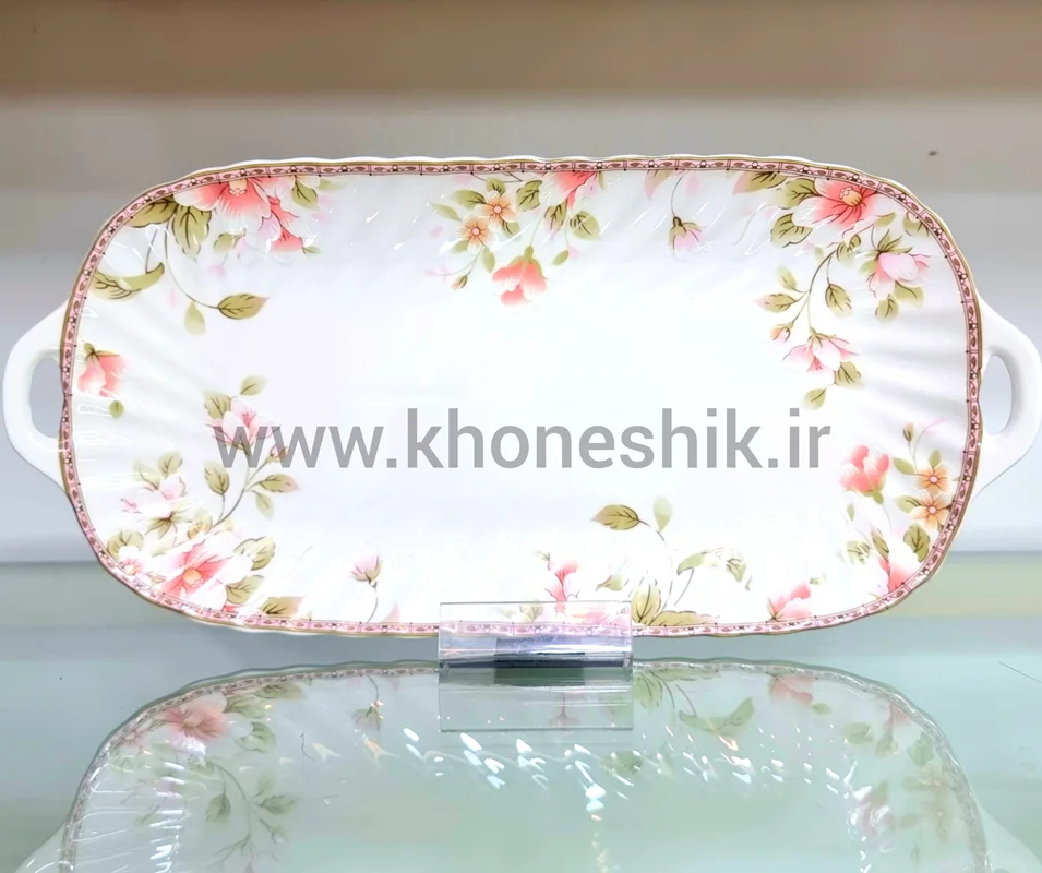رولت خوری چینی طرح دار گلد کیش طرح سوییتی سایز M ( کد کالا  : 03071432 )